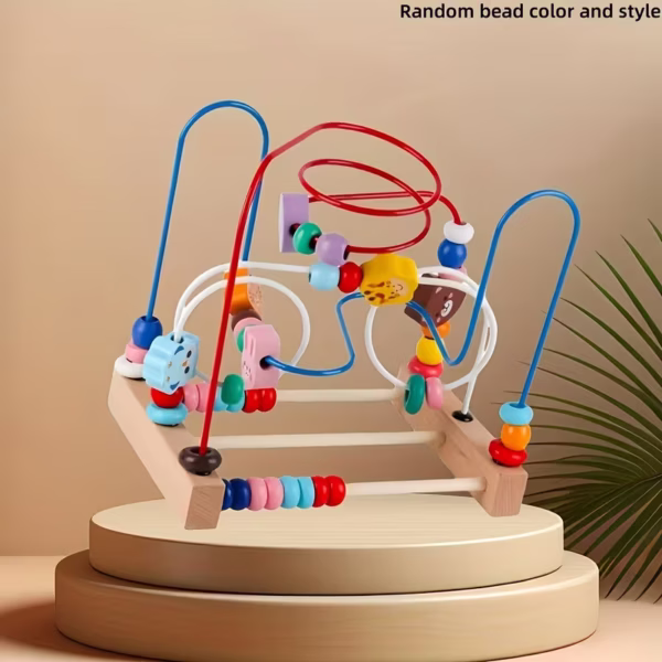 Baby Bead Wrapped Puzzle Early Education Toy