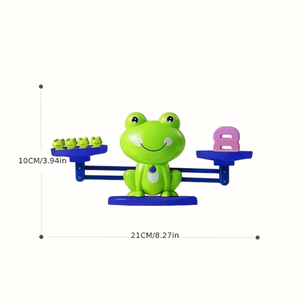 Random Frog Balancing Math Toy Set