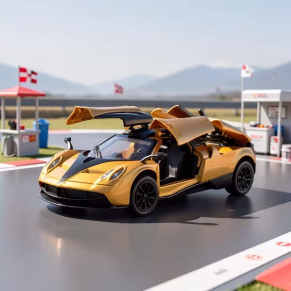 golden car